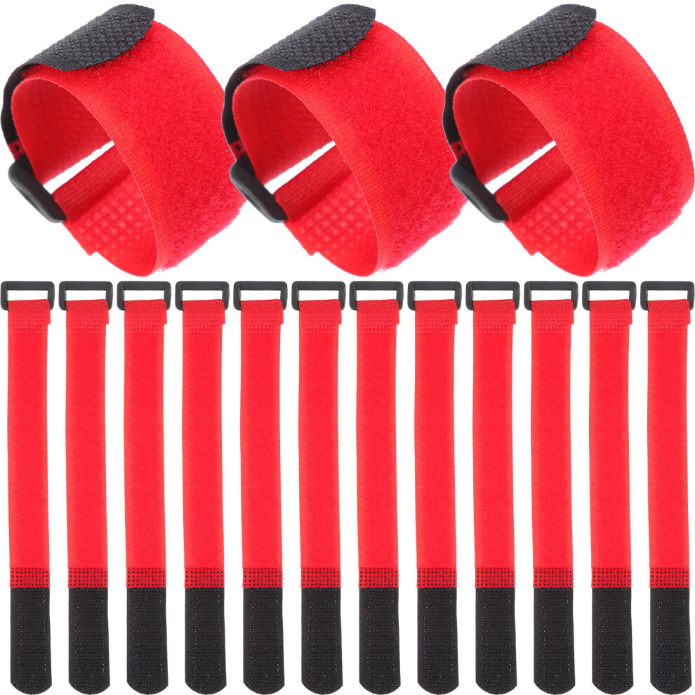 80 Pcs Nylon Wire Ties With Small Buckle For Cable Management 032297189106