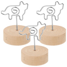 9 Pcs Small Table Number Holder Sign Stand Clip Desk Place Card