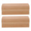 2Pcs Guitar Fret Leveling File With Wood Handle 11