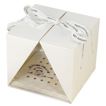 8-Zoll Kuchendose Transparente Kuchentrage