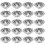 20Stück Eier- - Multifunktionale Muffin-Förmchen 2