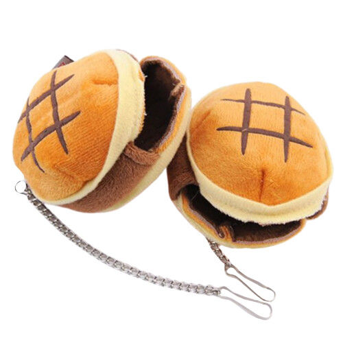 4 Pcs Winter Warm Pet Hamster Bed Half Covered Bread Shape