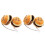 4 Pcs Winter Warm Pet Hamster Bed Half Covered Bread Shape 2