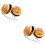 4 Pcs Winter Warm Pet Hamster Bed Half Covered Bread Shape 6