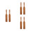 6 Pcs Wooden Handle Mattress Lifter Tool For Bed Sheets 6