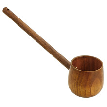 Wasser Kelle Holz Griff Tee Auszug Gartengießlöffel