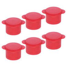 6Stk Silikon Weinflaschenstopper Luftdicht Für Rotwein Und Bier