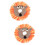 2Pcs Photography Prop Animal Camera Lens Accessory 9