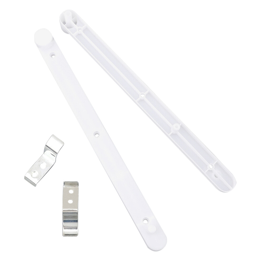 2 Sets Cabinet Slides Concealed Flip-Up Door Guide Buffer Bracket-image-OPC-PKX9DK6-NEW