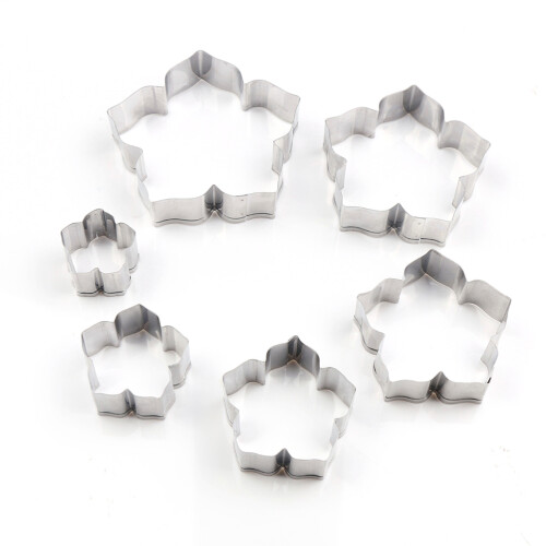 1 Set 6 Ausstecher Für Marzipan