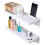 3 Pcs Suction Cup Rack Bathroom Shelf Multifunction Organizer 1