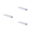 3 Pcs Suction Cup Rack Bathroom Shelf Multifunction Organizer 3