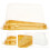 100Stk Transparente Mousse Cake Boxen Cupcake Behälter 9