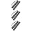 3Pcs Extendable Poster Tube Plastic Carrying Case 10