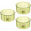 3Pièces Roue Silencieuse Pour Hamster Gerbils Vert 8