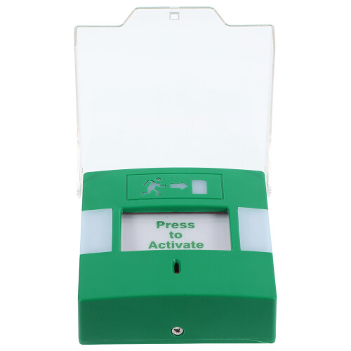 Interrupteur Urgence Réarmement Manuel Couvercle Plastique