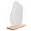5Pcs Wooden Base Desktop Mirror Acrylic Irregular 1