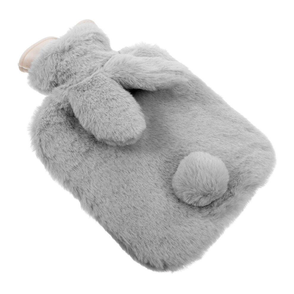 Totority 3Pcs Portable Hot Water Bottle With Plush Cover 500Ml