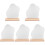 5Pcs Wooden Base Desktop Mirror Acrylic Irregular 2