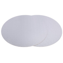 30 Pcs 12 Inches Round Cake Board Base For Birthday Party Silver
