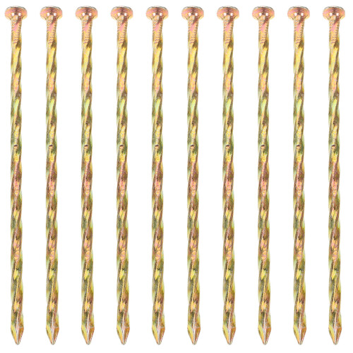 10 Camping Spiralknüpfen Metallspitzen Für 2
