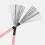 3 Pairs Wooden Handle Drum Brushes Portable Wire Brush 5