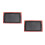 2 Pcs Roasting Tray Nonstick Barbecue Plate Teppanyaki Baking Pan 7