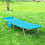 SoBuy Πτυσσόμενη Ξαπλώστρα OGS35-B Μπλε 155x56x81cm 11