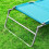 SoBuy Πτυσσόμενη Ξαπλώστρα OGS35-B Μπλε 155x56x81cm 8