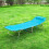 SoBuy Πτυσσόμενη Ξαπλώστρα OGS35-B Μπλε 155x56x81cm 10