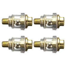 20 Pcs Pneumatic Oiler Air Tools: Compact 1/4 Mini In-Line Lubricator