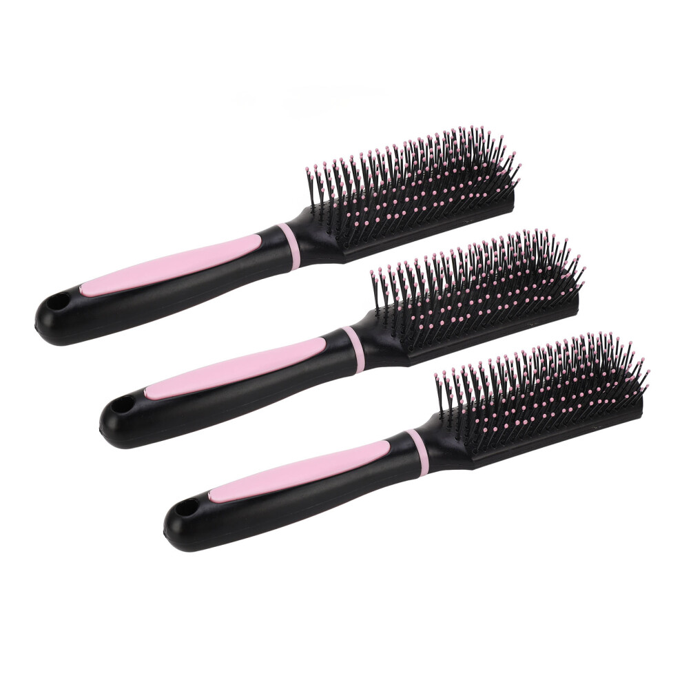 Unisex Static-Free Hair Detangling Comb With Scalp Massage, Abs Material