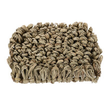 3Pcs Rabbit Grass Bed: Woven Bunny Mat Chew Toy Nest For Small Animals