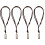 4Pcs Creative Necklaces With Harmonica Charm Pendant Jewelry 4