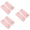 6Pièces Sac Rose En Cuir PU Pour Protection Durable 7