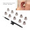 10pcs Black Silicone Replacement Domes for Sound Amplifier, 0.3in 4