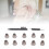10pcs Black Silicone Replacement Domes for Sound Amplifier, 0.3in 1