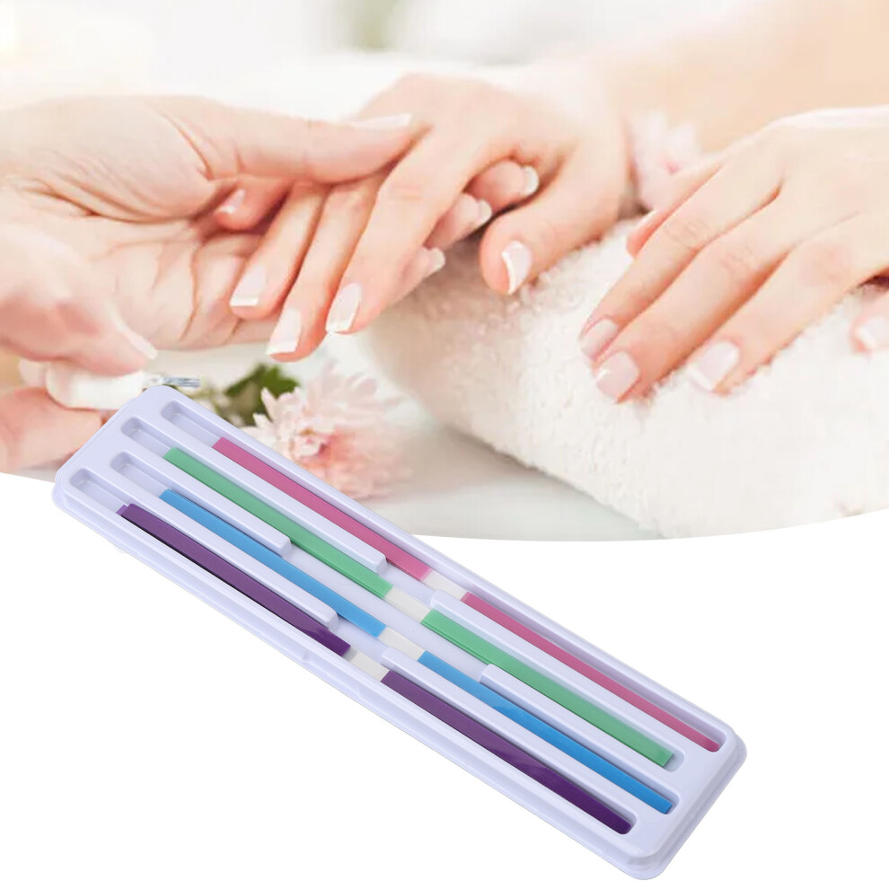 60pcs Dual Grit Dental Abrasive Strips 4 Colors for Versatile Polishing Tasks