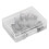 10pcs Black Silicone Replacement Domes for Sound Amplifier, 0.3in 8