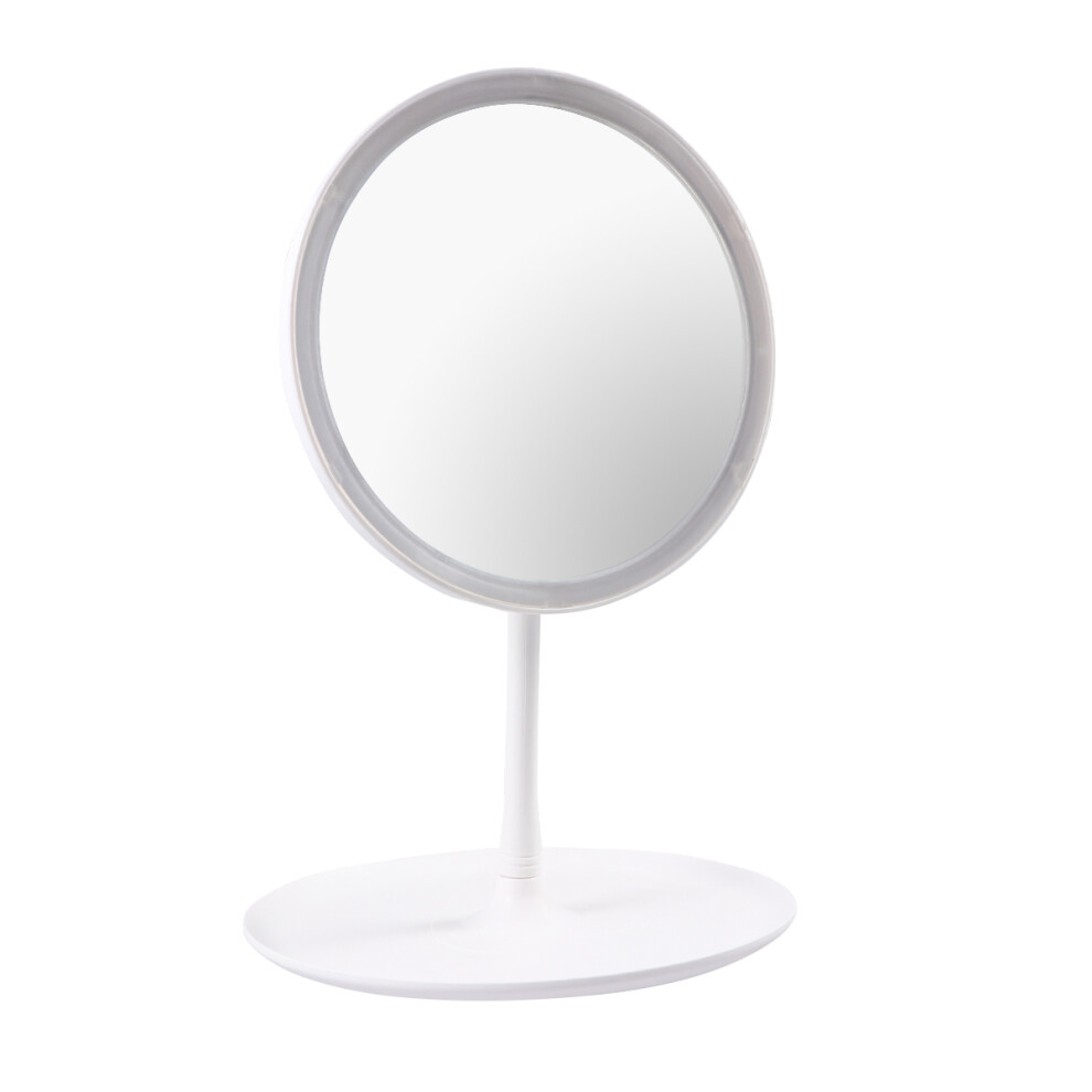 Inoomp Led Lighted Makeup Mirror Usb Rechargeable Dimmable Touch Screen