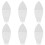 6 Pièces Pour Chaussette De Compression Applicateur De Bas 1