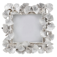 4Inch European Style Resin Hanging Photo Frame Silver