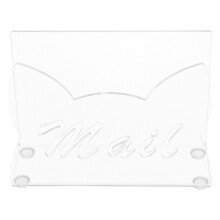 Acryl Mail Organizer Transparent Für Schreibtisch Briefhalter