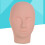 Mannequin Head Silicon With Female Face For Eyelash Training Practice 11