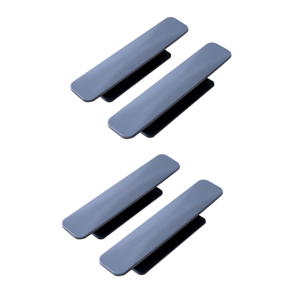 4Pcs Grey Cupboard Cabinet Pull Handles And Drawer Door Knobs 3353942857506