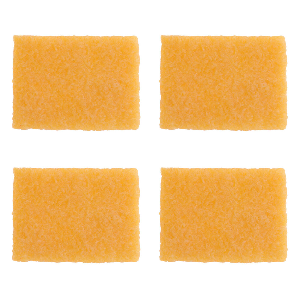Photos - Climbing Gear 4Pcs Khaki Rubber Skateboard Griptape Cleaner Block for Abrasive Belts