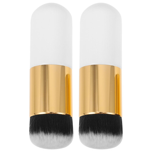 6 Pcs High-Density Foundation Brush For Liquid Cream Blending