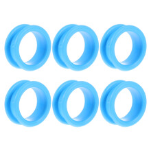 6Pcs Silicone Finger Rings Simple Protectors Supple Clipper Rings