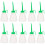 20Pcs Plastic Sewing Machine Oil Bottle With Long Spout 11