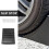 1Pc Practical Tire Stopper Wheel Alignment Block Vehicle Chock 5